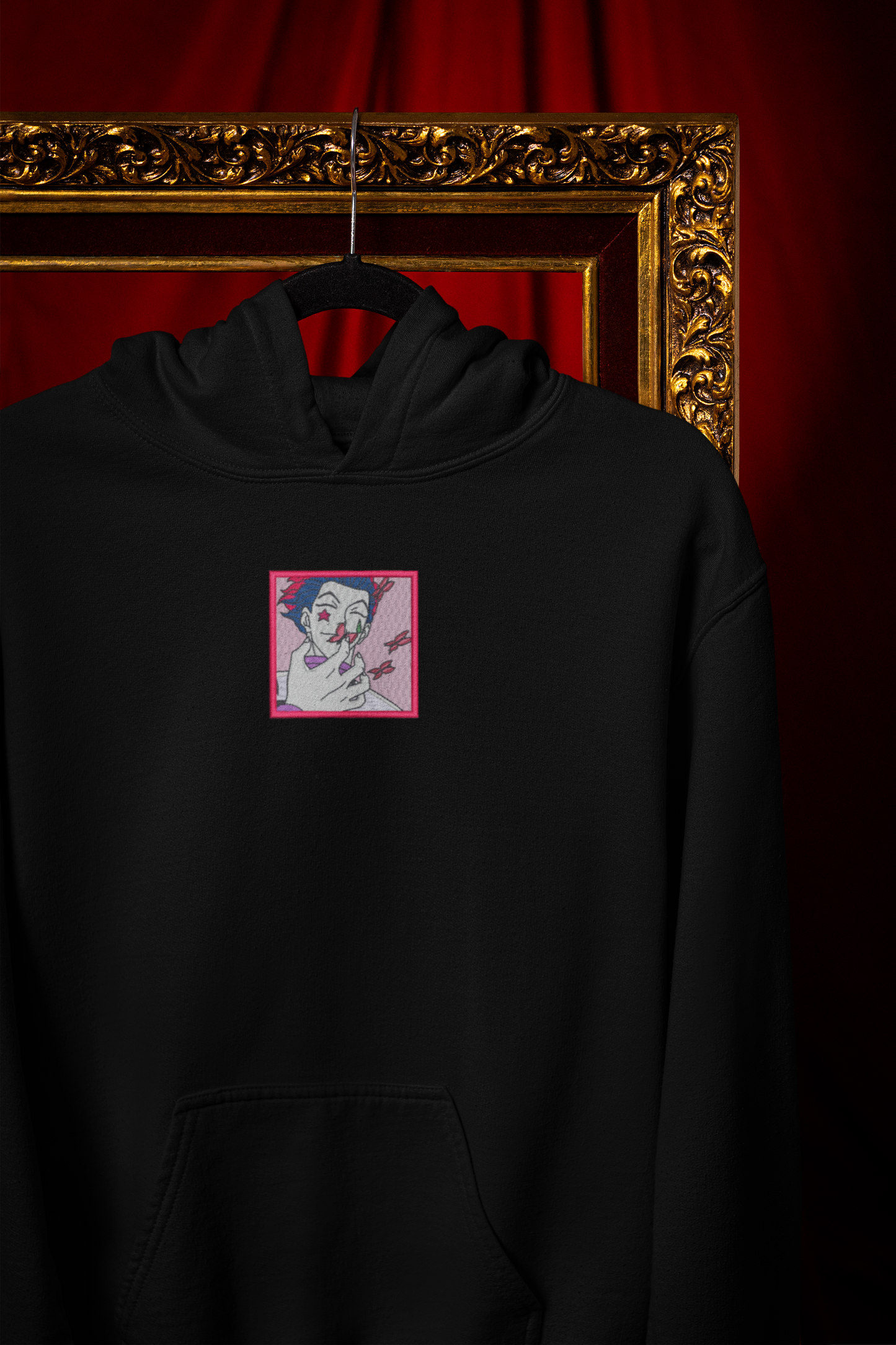 Hisoka en broderie – Le Magicien Fou de HxH ! ♠️♥️